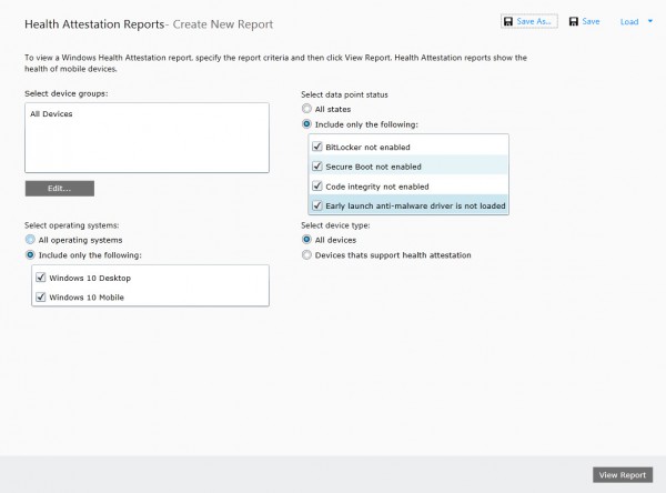 Building the report